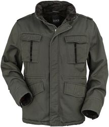 Jacket hidden hood, Black Premium by EMP, Vinterjakke
