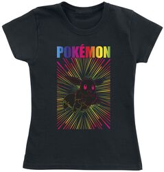 Børn - Evoli - Rainbow, Pokémon, T-shirt til børn