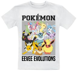 Børn - Eevee evolutions, Pokémon, T-shirt til børn