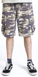 Camouflage sweat, Black Premium by EMP, Shorts