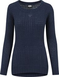 Ladies Long Wideneck Sweater, Urban Classics, Striktrøje