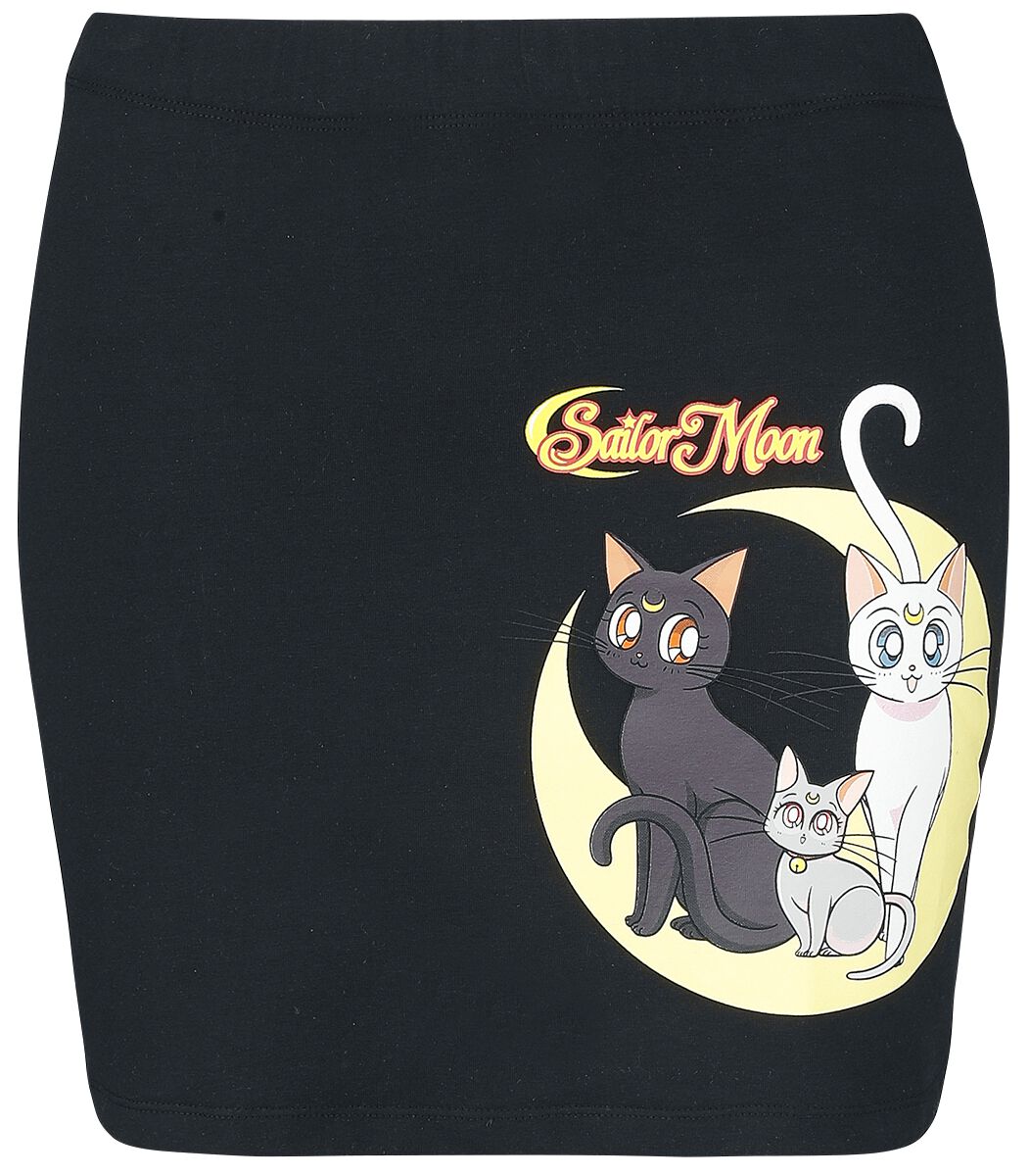 Kabelbane Kurve Snavset Luna, Artemis & Diana | Sailor Moon Kort nederdel | EMP