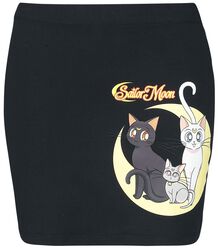 Luna, Artemis & Diana, Sailor Moon, Kort nederdel