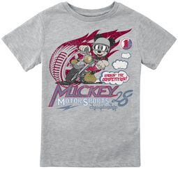 Børn - Motor Sports Championship, Mickey Mouse, T-shirt til børn