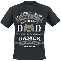 Gamer Dad, Humortrøje, T-shirt