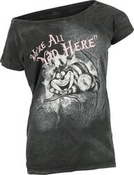 Filurkatten - We're All Mad Here, Alice i Eventyrland, T-shirt