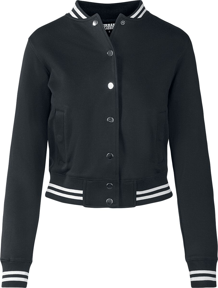 Fantasifulde reform pause Ladies College Sweat Jacket | Urban Classics Varsity-jakke | EMP