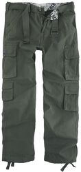 Army Vintage Trousers, Black Premium by EMP, Cargobukser
