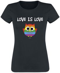 Rainbow - Love is love, Dyremotiv, T-shirt