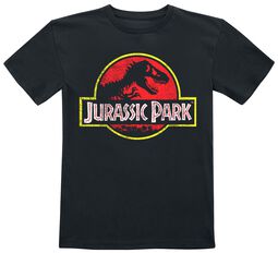 Børn - Distressed Logo, Jurassic Park, T-shirt til børn