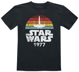 Børn - Rainbow X-Wing 1977, Star Wars, T-shirt til børn