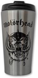 Travel Mug - Motörhead Stainless Steel - Everything Louder Than Everything Else, Motörhead, Termokop