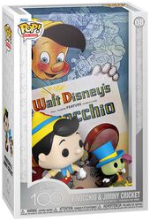 Funko POP! Film poster - Disney100 Pinocchio & Jimmy Cricket vinyl figur no. 08