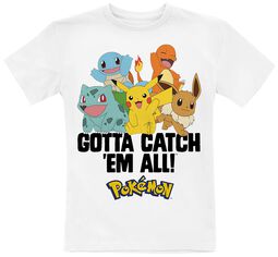 Børn - Gotta Catch 'Em All, Pokémon, T-shirt til børn