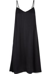 Ladies Viscose Satin Slip Dress, Urban Classics, Mellemlang kjole
