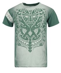 Aztec Mask Tattoo, Outer Vision, T-shirt