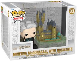 Minerva McGonagall with Hogwarts (Pop! Town) vinyl figur no. 33