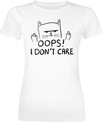 Oops! I don’t care, Dyremotiv, T-shirt