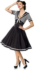Marine-Style Swing Dress, Belsira, Mellemlang kjole