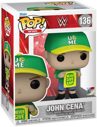 John Cena vinyl figurine no. 136, WWE, Funko Pop!