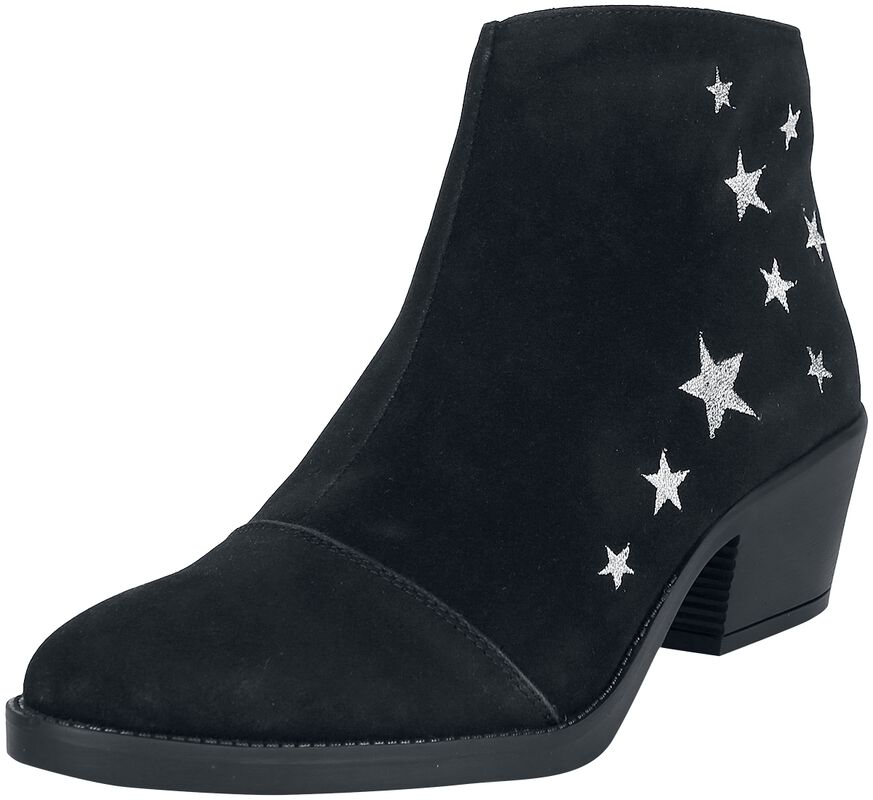 Suede boots stars