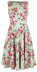 Marissa Floral Swing Dress, H&R London, Mellemlang kjole