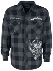 Brandit Bastards - Checkshirt, Motörhead, Langærmet skjorte