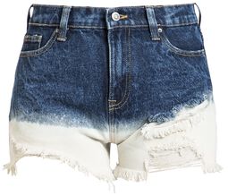 Shorts with Distressed Effects, RED by EMP, Hotpants
