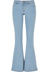 Organic low waist flared denim, Urban Classics, Jeans