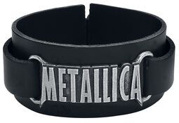 Metallica Logo, Metallica, Læderarmbånd