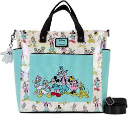 Loungefly - Disney 100 - Classic AOP convertible, Mickey Mouse, Mini-rygsække