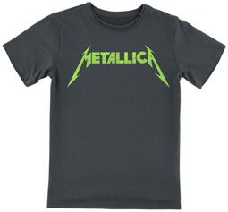 Amplified Collection - Kids - Neon Logo, Metallica, T-shirt til børn