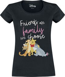 Friends are the family we choose, Peter Plys, T-shirt