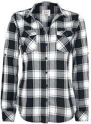 Amy Flannel Checkshirt, Brandit, Flannelskjorte