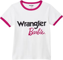 Barbie slim ringer, Wrangler, T-shirt