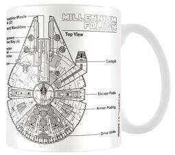 Millennium Falcon Sketch, Star Wars, Kop