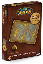 Azeroth’s map - puslespil, World Of Warcraft, Puslespil & samlesæt