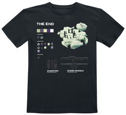 Børn - The End, Minecraft, T-shirt til børn