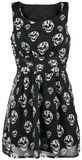 Slip Skull Dress, Poizen Industries, Mellemlang kjole