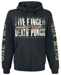Locked & Loaded, Five Finger Death Punch, Hættetrøje med lynlås