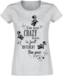 Filurkatten - I'm Not Crazy, Alice i Eventyrland, T-shirt