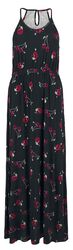 Maxi-Dress with Cheyy Skull Allover-Print, Rock Rebel by EMP, Lang kjole
