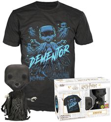 Dementor POP! & Tee (selvlysende) vinyl figurine, Harry Potter, Funko Pop!