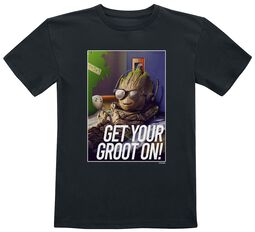 Børn - Get your Groot on, Guardians Of The Galaxy, T-shirt til børn