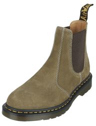 2976 - Muted Olive Tumnled Boots, Dr. Martens, Støvle