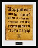 Happiness, Harry Potter, Indrammet billede