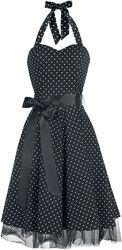 Small Dot Dress, H&R London, Mellemlang kjole