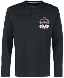 Long-sleeved top EMP print, EMP Stage Collection, Langærmet