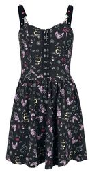 Ditsy Ouija Printed Mini Dress, Jawbreaker, Kort kjole