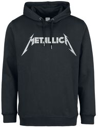 Amplified Collection - White Logo, Metallica, Hættetrøje
